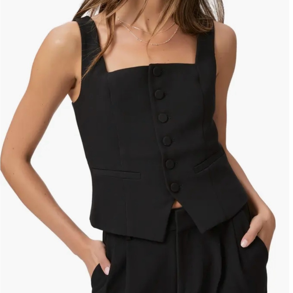 PAIGE‎ Women's Irene Button Front Top